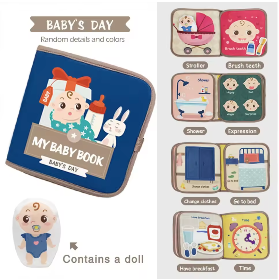 nylycas™ Baby Busy Book