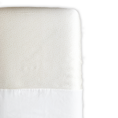 Half Silk Mini Crib/Play Yard Sheet