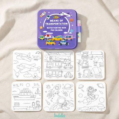 nylyCas™ Magic Water Coloring Book