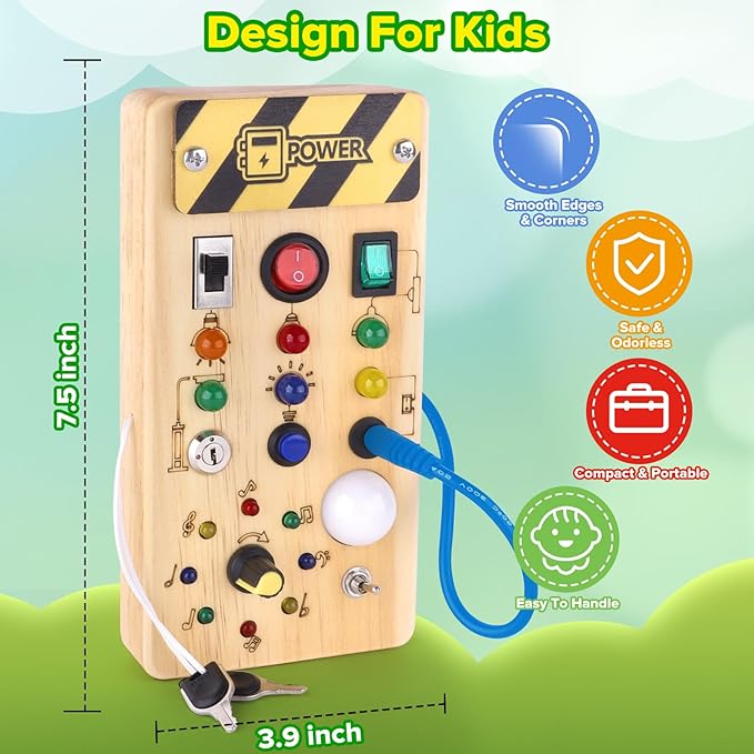 nylyCas™ Montessori Switch Board