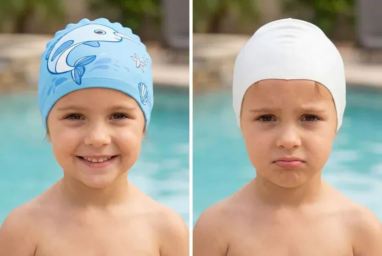 nylyCap™ vs. Silicone Swim Caps