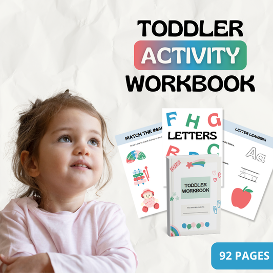 Toddler Activity Printable Workbook (Digital)
