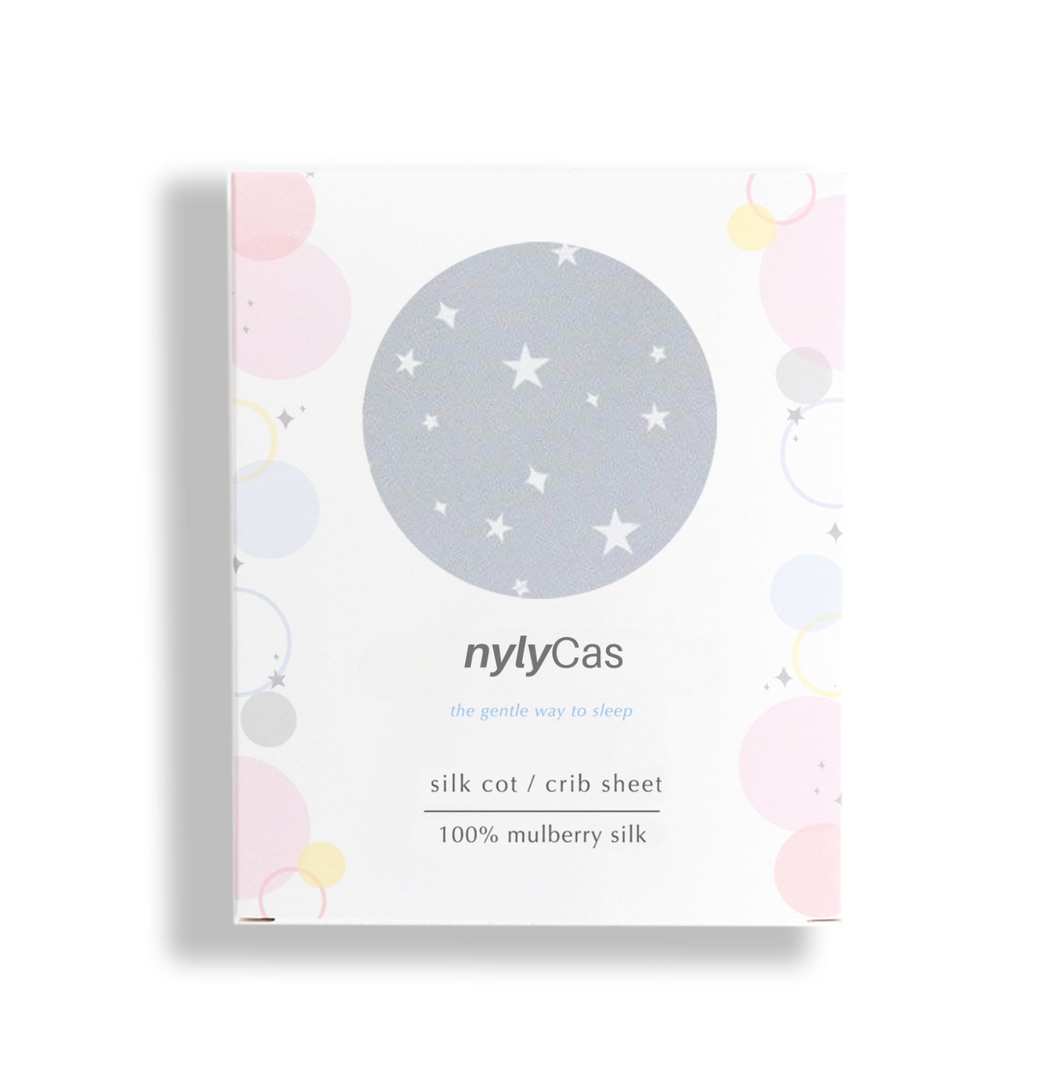 Half Silk Mini Crib/Play Yard Sheet