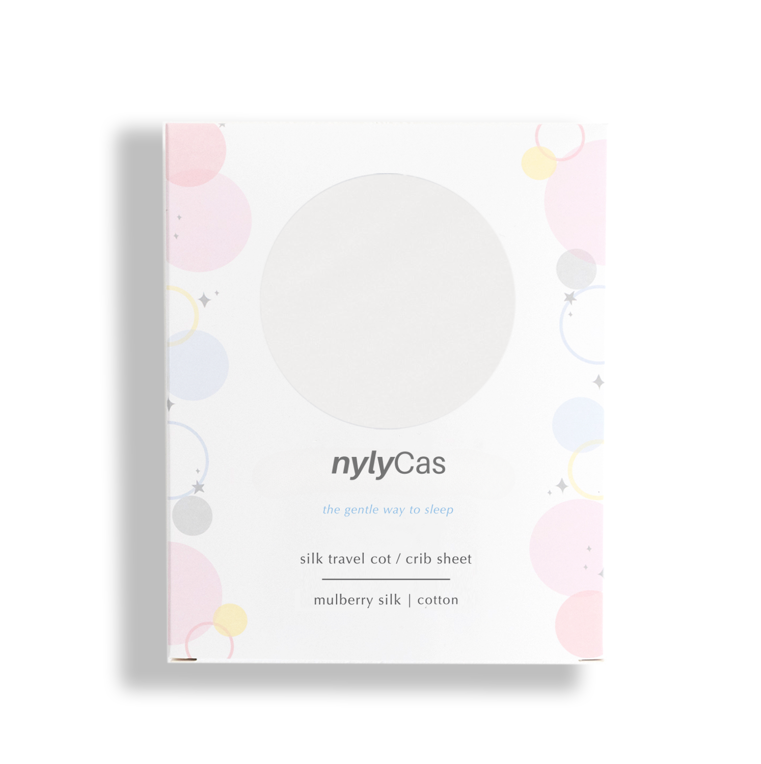 Half Silk Mini Crib/Play Yard Sheet