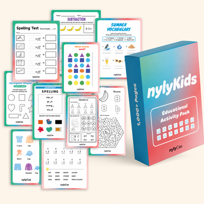 nylyKids Educational Activity Pack 1,000+ Pages