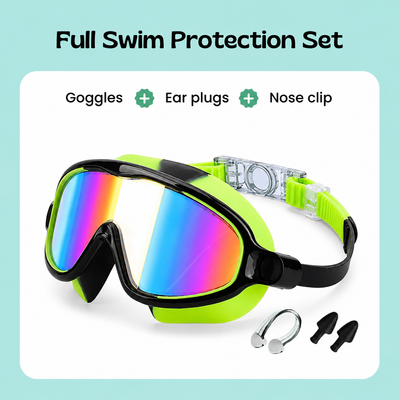 swimming goggles for big noses nylyEyes™ Clip On Goggles – nylyCas