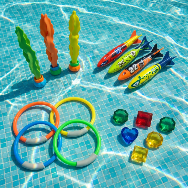 nylyCas™ Dive & Seek Pool Toy Set