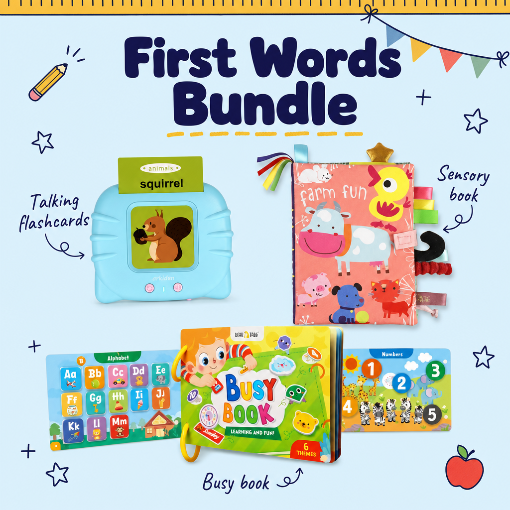 First Words Bundle (Ages 1–3)