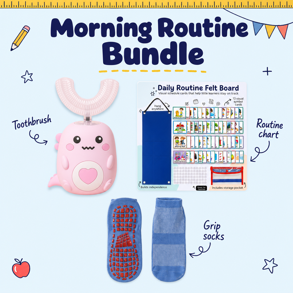 Morning Routine Hero Bundle (Ages 2–5)