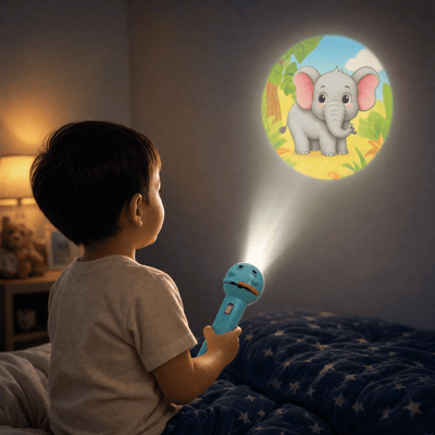 nylyCas™ Animal Story Projection Flashlight