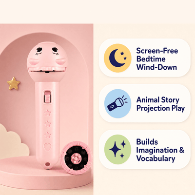 nylyCas™ Animal Story Projection Flashlight