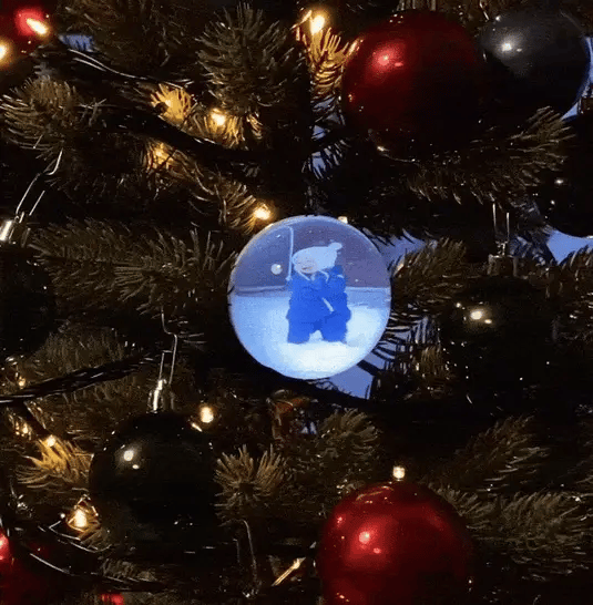 Their Childhood Captured in an Orb