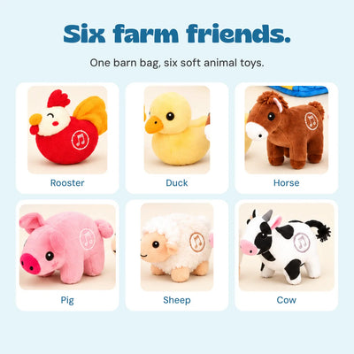 nylyCas™ Farm Friends Soft Play Set