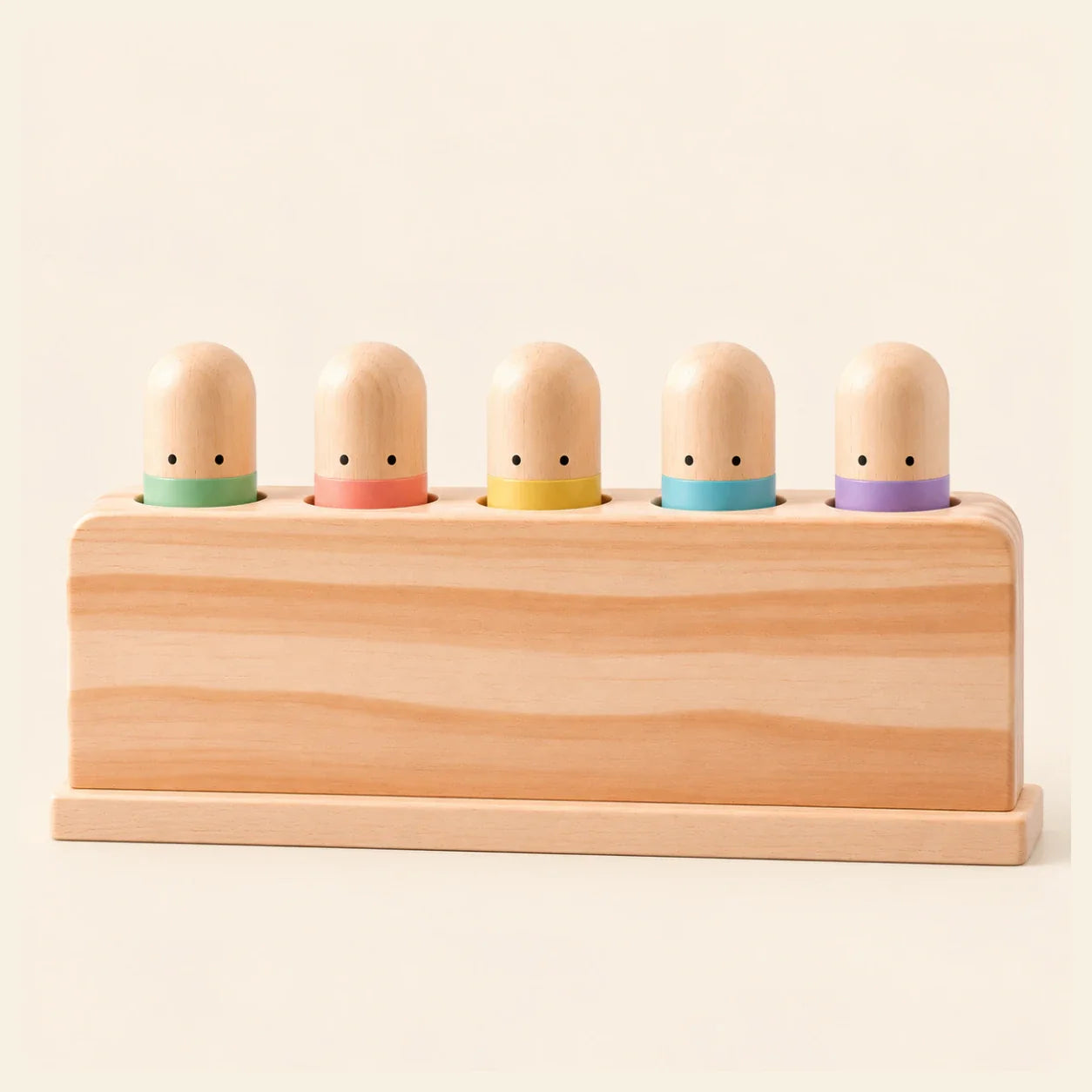 nylyCas™ Pop & Press Wooden Activity Toy