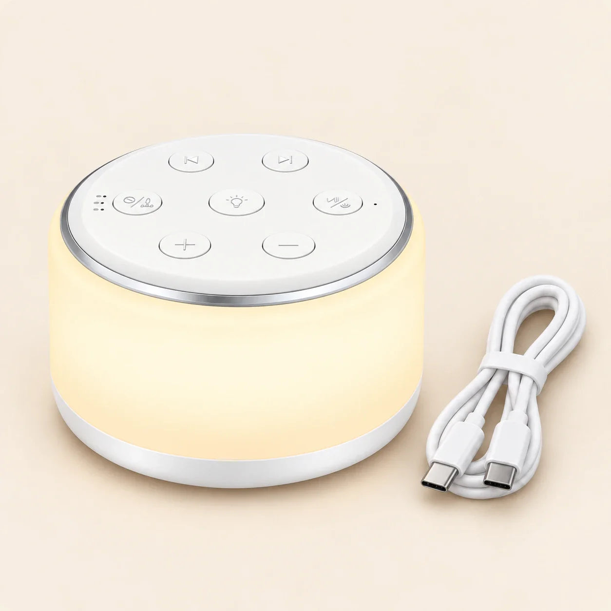 nylyCas™ SleepyGlow White Noise Machine