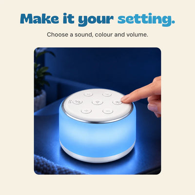nylyCas™ SleepyGlow White Noise Machine