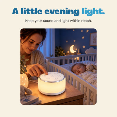 nylyCas™ SleepyGlow White Noise Machine