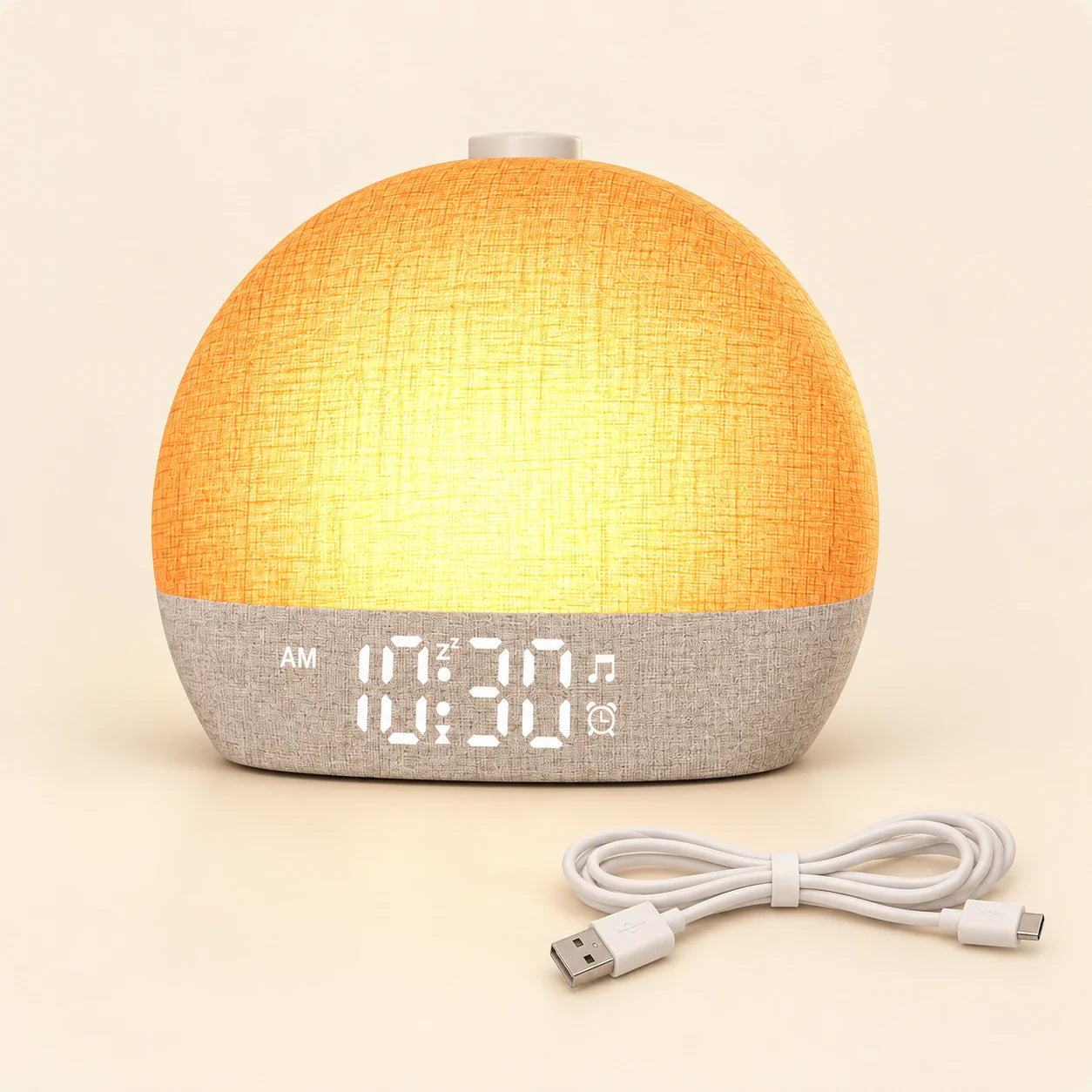 nylyCas™ SunriseGlow Sound Alarm Clock