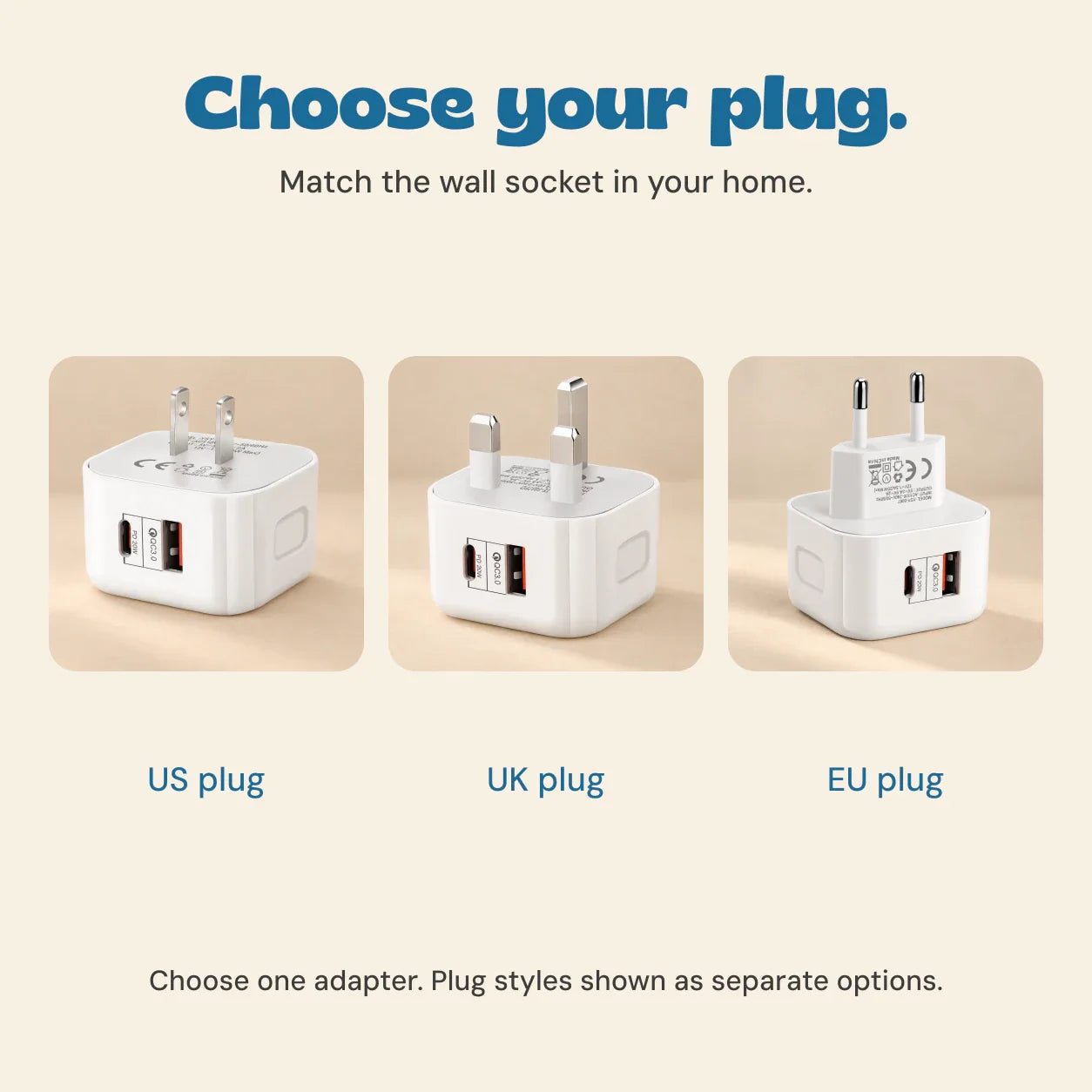 nylyCas™ USB Power Adapter