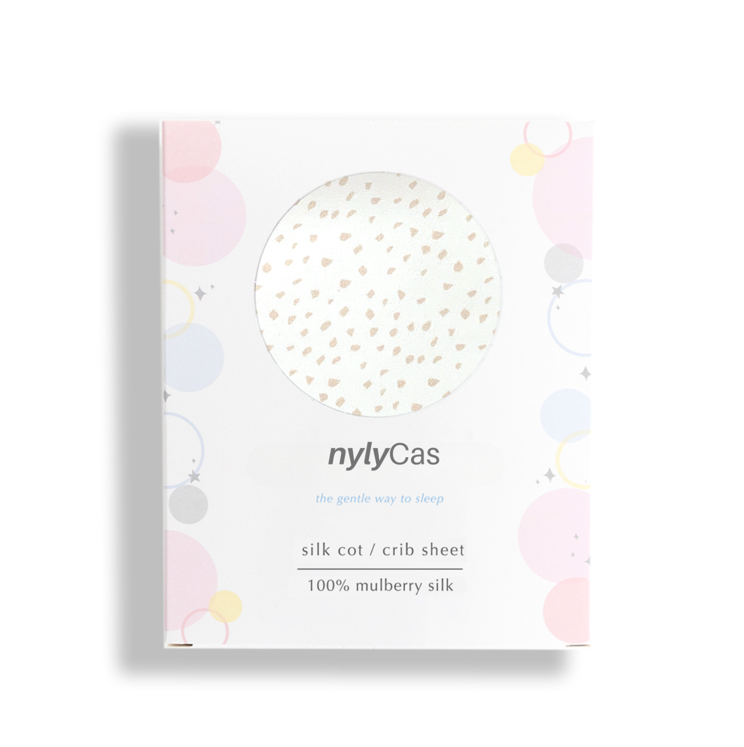 Half Silk Mini Crib/Play Yard Sheet
