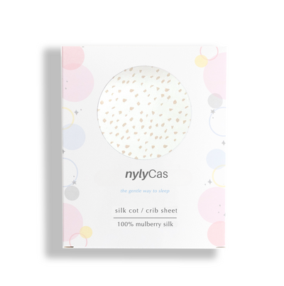 Half Silk Mini Crib/Play Yard Sheet